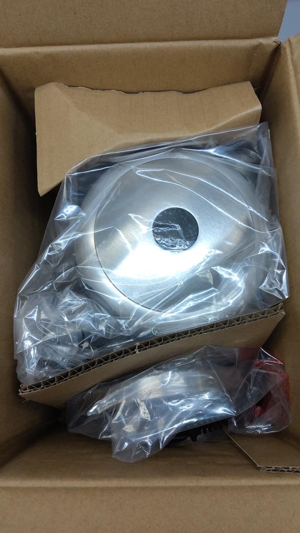 Basics Electric Stainless Steel Kettle for Tea and Coffee, BPAFree, Fast Boiling, Auto ShutOff, 1 Liter, 1500W, Black and Silver