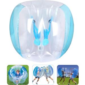 Inflatable Bumper Balls for Adults Human Hamster Balls for Adults Inflatable Lawn Game Ball 0.3mm Ultra-Thick PVC Toys Body Bumpers Ball Full Body for Outdoor Team Gaming Play