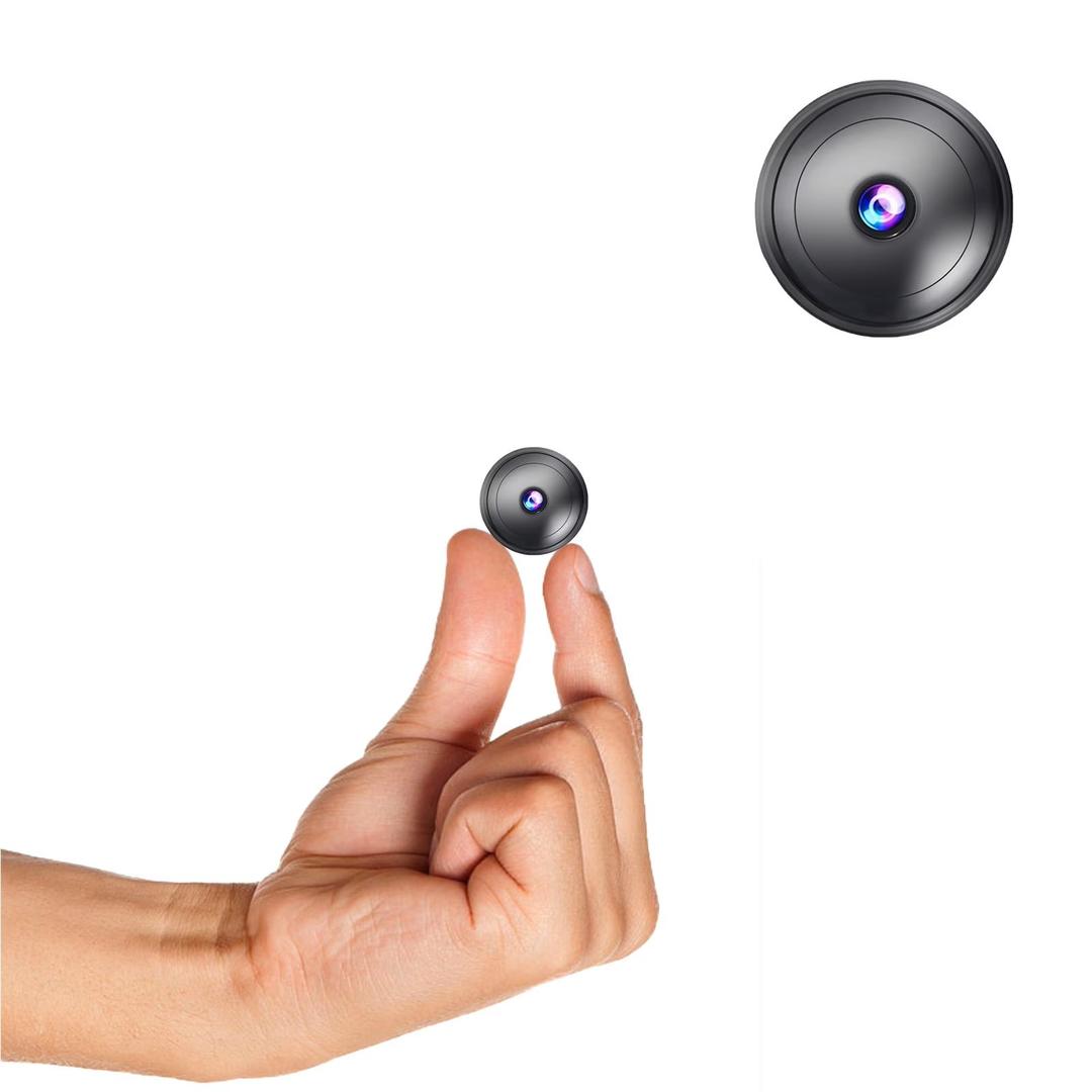 Hidden Camera with Video Mini Small Spy Cameras Home Indoor Use Cam Night Vision, Motion Detection Baby Monitor, Wireless, Outdoor