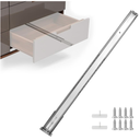 homdiy 24 Inch Heavy Duty Center Mount Drawer Slides Track (1 Pcs)