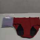 Molasus Incontinence Underwear for Women Absorbency Period Leakproof Panties (XXXL)