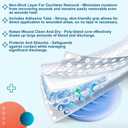 Colingmill 150 Pcs Non-stick Pads with Adhesive Tabs Easy Removal Breathable Gauze Pads 2" x 3" Non-adhesive Wound Dressing Highly Absorbent Gauze Bandages for Wounds Individually Packaged(2 x 3 Inch)