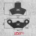 1PZ ST5-R1B Front and Rear Brake Pads Replacement for Polaris Scrambler 500 400 Trail Boss 325 330 Sportsman 500 400 335 Magnum 325 500 Trail Blazer 400 250 Xplorer 250