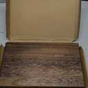 (12 x 7 Inch) Wood Riser Soap Tray, Farmhouse Wood Pedestal Stand for Kitchen Counter Sink, Rustic Wooden Riser Decorative Bathroom Counter Dishes Plant Bottles Candles Display