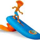 Surfer Dudes Classics Wave Powered Mini-Surfer and Surfboard Toy - Hanalei Harry
