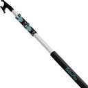 TelesPro 5-12FT 3-Stage Telescopic Aluminum Pole Boat Hook: Versatile Docking Pole for Easy Boat Handling, Sturdy and Durable Design, Ideal for Pushing and Pulling Boats in Any Water Conditions, 12TF POLE