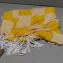 Giant Beach Towel Blanket Autumn Outing Stuff for Women & Men Road Trip Camping Gear Ship Cruise Gear Must Haves Yard Mat Large L Yellow Plain Pattern Airplane Accessories Travel Gadgets