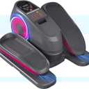 2025 New Under Desk Elliptical Machine, Electric Ellipse Leg Exerciser Pro As Seen On TV with 16 Adjustable Speed, Quiet and Fully Assembled with Remote Control & Non-Slip Foot Straps