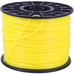Weed Eater String .095 5LB Cross Trimmer Line Yellow | Commercial cutting string line for grass & weeds, for Echo stihl weed eater sting etc