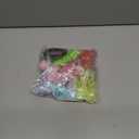 LovesTown 8PCS Light Up Scrunchies, LED Scrunchies Hair Accessories Multi Light Modes Glow in the Dark Rave Outfits for Woman Girls Rave Party Easter