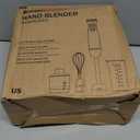 Bonsenkitchen 4-in-1 Immersion Blender Handheld, 20 Speeds Hand Blender with Turbo Mode, Stainless Steel Blade, Egg Whisk, Beaker & Chopper Bowl, Stick Mixer for Soup, Smoothie, Puree, Baby Food