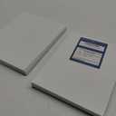 120lb Cover Thick Cardstock Paper - Plain Heavy Bright White Stock - 8.5" x 11" (50 Sheets)