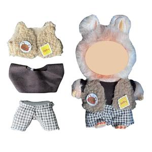 Doll Clothes - Compatible with LBB 5.91-6.7inch(15-17cm) Dolls as Accessories Only, Premium Dolls Outfit with Accessories, Hand Crocheted Hat, Sweaters, Bag 2