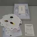 Red Light Mask for Face, 7-1 Colors Facial Care Mask, 850nm Infrared & Red Light Masks, Ergonomic Design for Home & Travel, White