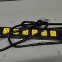 10 Outlet Metal Power Strip with 2100J Surge Protector, Heavy Duty 6FT Extension Cord, Wide Spaced Outlets and Wall Mount for Garage, Workshop, Industrial, Home, Ideal Gift for Father (6ft)