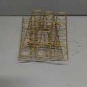 Patelai 2 Pieces Ice Cream Cone Baking Racks Cupcake Display Racks Cupcake Cone Stands Cupcakes Holders for Home Kitchen Baking Cooking Ice Cream Tools Supplies(Gold)