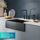 KRAUS Urbix Industrial Bridge Kitchen Faucet with Side Sprayer in Brushed Gold, KPF-3125BG