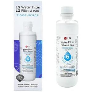 LG LT1000P - 6 Month / 200 Gallon Capacity Replacement Refrigerator Water Filter (NSF42, NSF53, and NSF401) ADQ74793501, ADQ75795105, AGF80300704, or AGF80300705 White