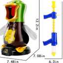 BABY HOME Duck Shooting Toys for Kids 3-5 Years, 2 Packs of Foam Shooting Toy with Movable Shooting Game, Interactive Competition Game Gifts for Boys and Girls Ages 6 7 8 9+ Years Old