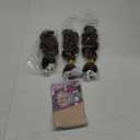 #4 Human Hair Bundles Brown Loose Wave Bundles Human Hair 14 16 18 inch Dark Brown Loose Deep Wave Bundle 300g