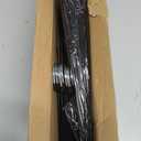 Zober Pants Hangers Non Slip - Open Ended Pants and Jean Hangers for Closet - Space Saving Clothes Hanger - Strong, Durable, Metal Pant Hangers (Black)