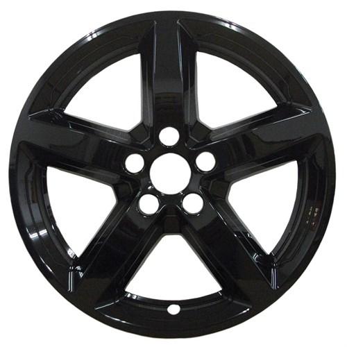 18" FORD EXPLORER GLOSS BLACK WHEEL SKIN SET (FITS 16-19)