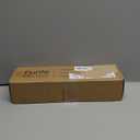 1ft Wood Handrail for Indoor Stairs, Wood Staircase Handrail W/s Black Sturdy Metal Brackets, Stair Banister Railing Wooden Safety Grab Bar for Elderly & Kids