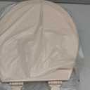 Bemis 500EC 068 Molded Wood Round Toilet Seat with Easy Clean and Change Hinge, 1 Pack, Fawn Beige