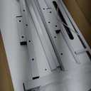 Small Standing Desk Adjustable Height, Mobile Stand Up Desk with Wheels, 32 Inch Portable Rolling Desks Computer Office Workstations for Walking Pad Treadmill White