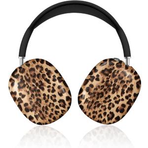 Joyleop for Airpods Max Case - Stylish Durable Hard for AirPods Max Covers, Cool Protective Headphones Case with Unique Design, Pretty Essential Accessories for Headphones, Leopard