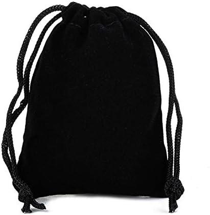 6 x Drawstring Bag - Nylon Cinch and Ditty Stuff Pouch with Toggle