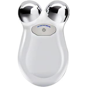 Face Lift Massager, Portable Heart Shape Face Sculpting Tool, Micro Current Facial Device White
