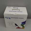 64GB Smart Bird Feeder with Camera Solar Powered, 2K 3MP HD Live Video &Playback on Phone, AI Identify +10,000 Bird Species, 2.4G WiFi Bird Feeder Camera Wireless Outdoor House-Bird Watching (Blue)