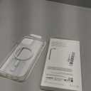 Tech21 Evo Crystal Kick case for iPhone 15 Pro Max - Compatible with MagSafe - Impact Protection Case - Kickstand - White