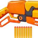 Nerf Roblox Adopt Me!: Bees! Lever Action Dart Blaster, Rotating 8-Dart Drum, 8 Elite Darts, Code to Unlock in-Game Virtual Item