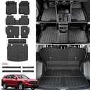 JOULARISE Floor Mats for Honda CRV 2023-2026 Gas & Hybrid, with Cargo Mat