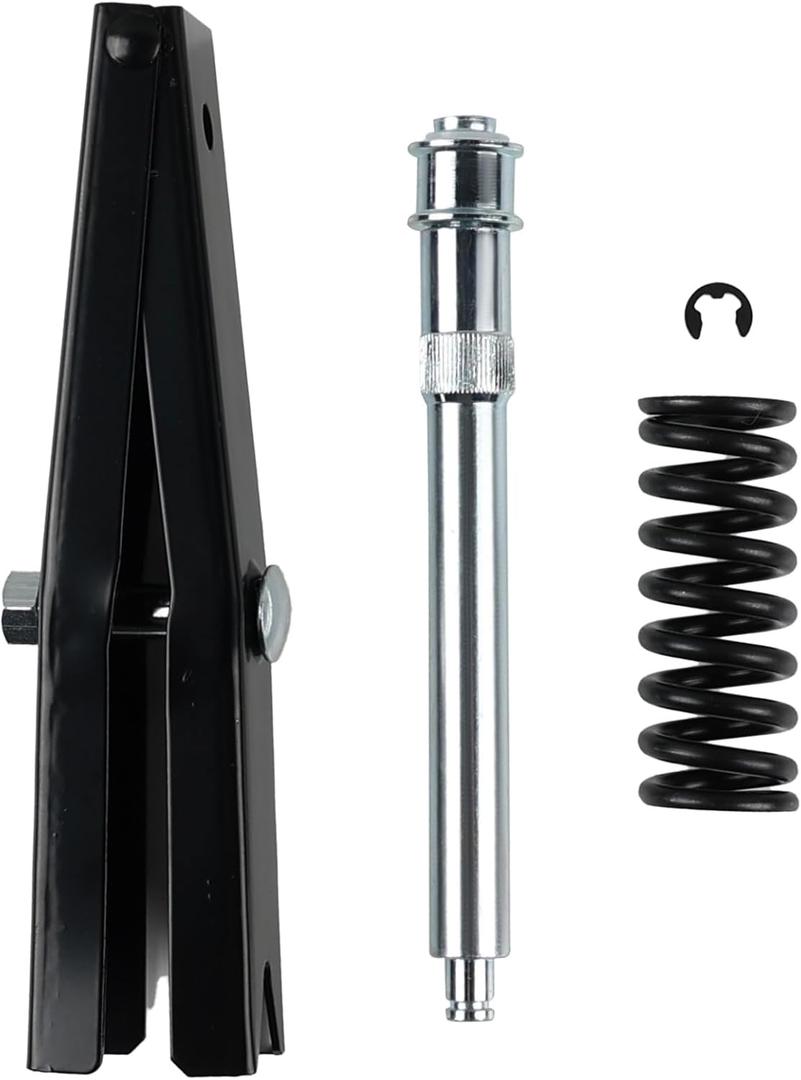 Front Upper Door Hinge Pin and Bushing Repair Kit + Roller Pin + Door Spring Tool Fit for GMC Yukon Suburban Tahoe Chevy C1500 C2500 C3500 K1500 K2500 K3500 (Black)