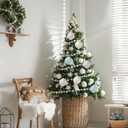 Set of 9/6 Christmas Square Dessert Ornament Candy Land Hanging Ornament for Christmas Tree Dessert Party Decorations Ornaments Candyland Themed Party Supplies for Xmas New Year Birthday (1, Square)