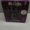 Mr. Coffee Black Coffee Maker, 12 Cups, with Auto Pause and Glass Carafe, Perfect for Home and Office Use
