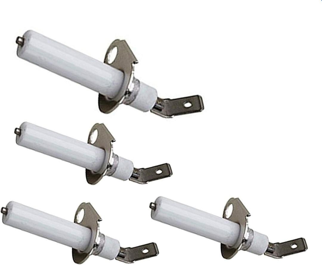 4 Pack Gas Range Stove Ignitor Electrode 8523793 Replacement for Whirlpool Gas Range Igniter,Amana oven ignitor and Kenmore gas stove parts WP8523793 AP6012852 PS11746068 74007473 7432M126-60