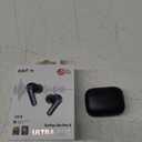 EarFun Air Pro 4 Adaptive Hybrid Noise Canceling Wireless Earbuds, Qualcomm Snapdragon Sound, aptX Lossless, 6 Mics AI CVC 8.0 Call, LDAC Hi-Res Audio, 52H Playtime, Bluetooth 5.4, in-Ear Detection (Black)