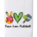 XYANFA Funny Kitchen Towel Set - Pickleball Lover Hand Towels