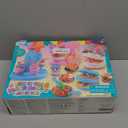 5-in-1 Color Dough Sets for Kids Ages 3+ DIY Food Maker Toys Set with 24 Dough, Arts and Crafts Kit for Pretend Play Ice Cream/Cake/Noodle/Hamburger/Pizza/Baking Set Toys Machines