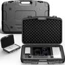 Waterproof Hard Case for Starlink Gen 3, Portable Carrying Case with Precision Cut EVA Inner for Starlink Dish Kit, Heavy Duty Case Ideal for Travel and Camping