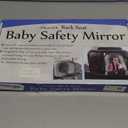 Shynerk Baby Car Mirror, Rear Facing Car Seat Mirror Safety for Infant Newborn, Baby Mirror with Wide Rearview & 360 Rotation, Shatterproof & Easy Assembled Crash Tested (Black)