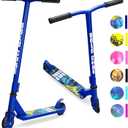 Stunt Scooter for Kids Ages 6-12 8-12 Years | Freestyle Pro 360 | Aluminium Deck | ABEC 7 | Micro Crystalized Deck (Navy)