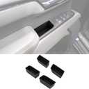 4PCS Door Handle Organizer for 2022-2025 Chevy Chevrolet Silverado/GMC Sierra Front & Rear Door Side Storage Box Phone Pocket Tray Inserts Accessories