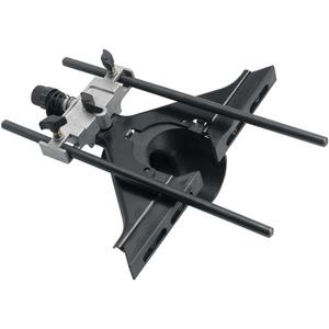 DEWALT Universal Router Edge Guide with Dust Collection, Fine Adjustment, Vacuum Adaptor (DW6913)