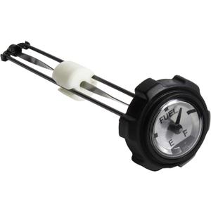 Raider 22622 12.5" Snowmobile Screw on Gas Fuel Cap with Gauge (12.5 inch, Black)