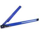 Folding Sag Scale Reversible Multi-Scale Design for Cross-Country Competition be Applicable Most mini and Full Size Motorcycles, Cone and Screw Set Dirt Bike sag Tool